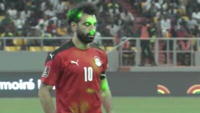 Egypt exit after laser-hit Salah fluffs lines from spot in World Cup playoff