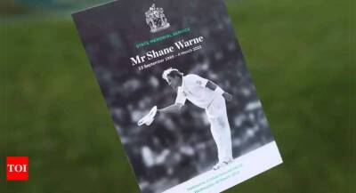 Thousands bid farewell to Shane Warne at state memorial service
