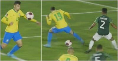 Arsenal's Gabriel Martinelli activated full Ronaldinho mode as Brazil thump Bolivia