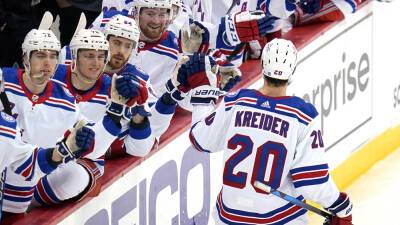 Chris Kreider scores 45th goal, Rangers hold off Penguins