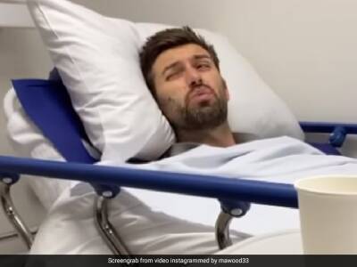 Watch: Mark Wood's Ramblings Under Anesthesia After Elbow Surgery Leaves Twitter In Splits
