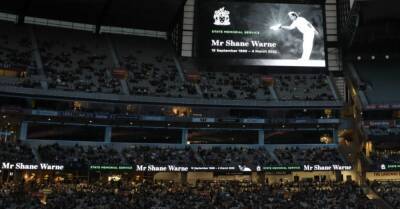 Shane Warne remembered as ‘much-loved cricketing legend’ at state funeral