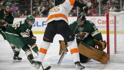Marc-Andre Fleury, Wild beat Flyers; extend win streak to 7 games