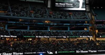 Shane Warne remembered as 'much-loved cricketing legend' at state memorial - manchestereveningnews.co.uk - Melbourne - Thailand - county Keith