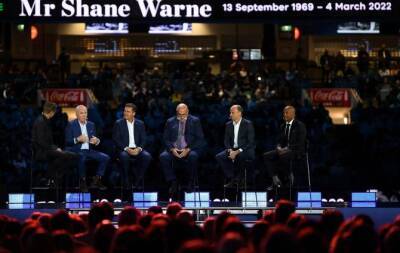 'Genius' Shane Warne bid farewell at state memorial service