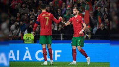 Watch: Bruno Fernandes, Cristiano Ronaldo Combine To Score Brilliant Team Goal For Portugal