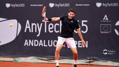 Dominic Thiem has 'mixed feelings' after first match in nine months ends in defeat at Andalucia Open