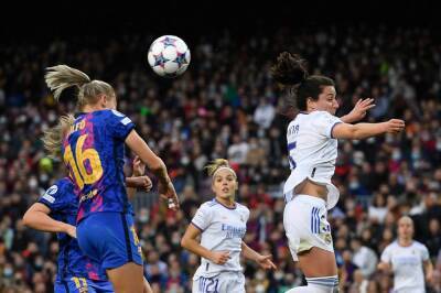 World record crowd of 91,553 for women’s match sees Barca thrash Real Madrid