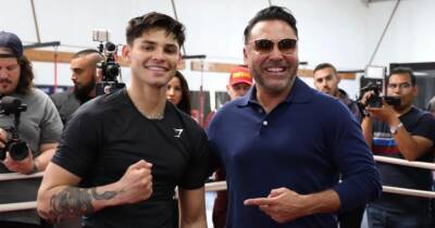 Ryan Garcia's goal is 'to become world champion this year', says promoter Oscar De La Hoya