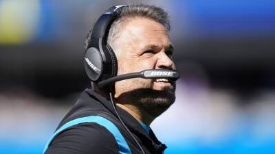 Panthers' Matt Rhule preaching patience with QBs