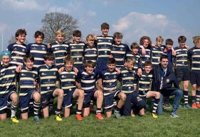 Tunbridge Wells under-14s rugby team win Kent Cup