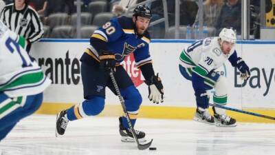 Elias Pettersson - Ville Husso - O'Reilly helps Blues sweep season series against Canucks - cbc.ca - county St. Louis -  Vancouver