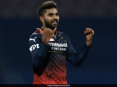 Watch: Wanindu Hasaranga's Celebration Inspired By Paris Saint Germain Star Footballer Neymar Jr. In IPL 2022