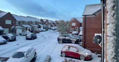 LIVE: Greater Manchester weather latest as region wakes up to snow with warnings issued on roads