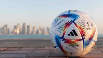 Kaka and Iker Casillas unveil 'Al Rihla' match ball for Qatar World Cup 2022