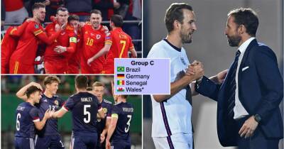 2022 World Cup draw: England, Wales and Scotland's best and worst case scenarios