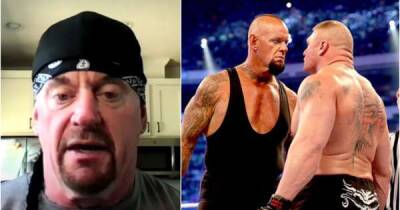 The Undertaker didn't agree with Brock Lesnar ending the WrestleMania streak
