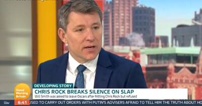 Will Smith - Chris Rock - ITV Good Morning Britain viewers complain as Ben Shephard says Will Smith's Chris Rock slap 'triggers him' - manchestereveningnews.co.uk - Britain - Los Angeles - county Rock