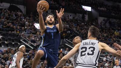 Grizzlies edge Spurs, clinch No. 2 seed in West