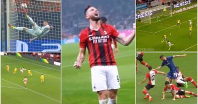 Olivier Giroud’s greatest goals compilation featuring Arsenal & Chelsea screamers