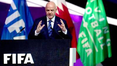 Gianni Infantino - Arsene Wenger - FIFA has not proposed a biennial World Cup – Gianni Infantino - bt.com -  Doha