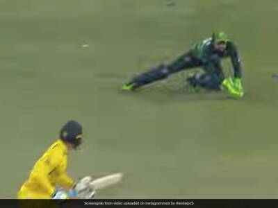 Pakistan vs Australia: Mohammad Rizwan Takes Diving Low Catch To Dismiss Alex Carey In 2nd ODI. Watch