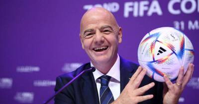 Gianni Infantino - Vladimir Putin - Mandela, Gandhi … Infantino? Yes, it’s Fifa Congress time again - msn.com - Russia - Qatar - Ukraine -  Moscow - Norway - Saudi Arabia