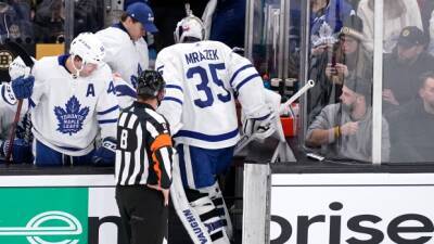 Leafs G Mrazek out six weeks; Campbell medically cleared