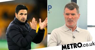 Roy Keane issues warning to Mikel Arteta as Arsenal battle Tottenham and Man Utd for Champions League spot
