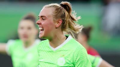 Arsenal beaten by Wolfsburg in Women's Champions League quarter-finals after Jill Roord strike, Leah Williamson own goal