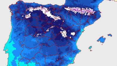 La borrasca Ciril llega a España con nieve, viento y granizo