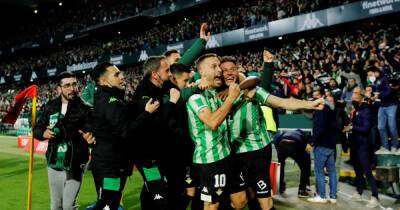 Ed Osmond - Benito Villamarín - Fernando Kallas - Sergio Canales - Soccer-Late Iglesias goal sends Betis into Copa del Rey final - msn.com - Spain - Portugal - county Valencia