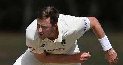 Ollie Robinson - Stuart Broad - Mark Wood - Jimmy Anderson - Robinson and Wood out of warm-up game with illness and injury - msn.com - Australia