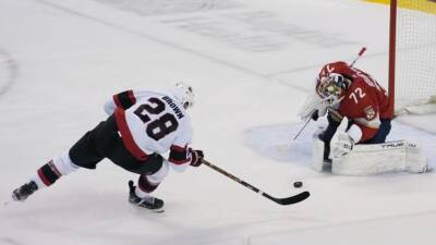 Anton Forsberg - Bobrovsky records shutout as Panthers down Senators - cbc.ca - Florida -  Ottawa