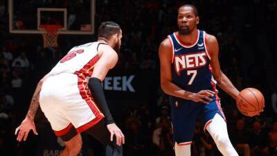 Kevin Durant scores 31 points in return to Brooklyn Nets lineup, but not enough in 113-107 loss to Miami Heat
