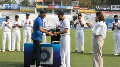 Rahul Dravid Delivers Golden Speech Before Presenting 100th Test Cap To Virat Kohli In India vs Sri Lanka 1st Test