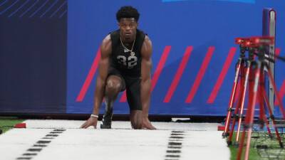 Garrett Wilson - Chris Olave - Nine wide receivers post 40-yard dash times under 4.4 seconds at NFL combine, led by Tyquan Thornton - espn.com - state Tennessee -  Seattle - state Kansas -  Memphis -  Indianapolis - state Ohio - state North Dakota