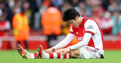 Takehiro Tomiyasu, Emile Smith Rowe: Arsenal injury and suspension news ahead of Watford clash