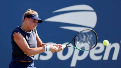 WTA roundup: Ukraine's Dayana Yastremska reaches Lyon quarters