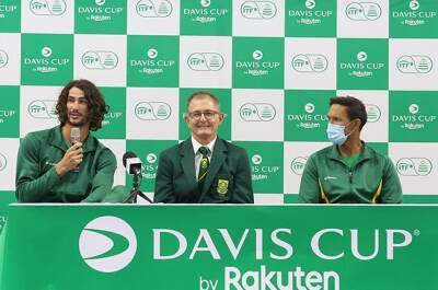 Lloyd Harris leads SA's Davis Cup charge against Israel