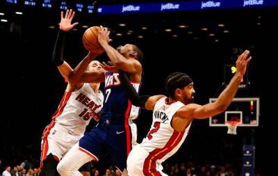 Kevin Durant - Steve Nash - Miami Heat - Kyle Lowry - Tyler Herro - Brooklyn Nets - Jimmy Butler - Heat hold off Nets to spoil Durant's return, Celtics beat Grizzlies - beinsports.com - New York - Philadelphia