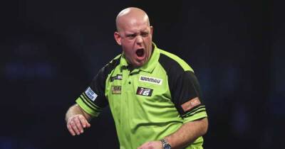 Michael Van-Gerwen - Peter Wright - Michael Smith - Jonny Clayton - Michael van Gerwen routs Peter Wright in final after finding Premier League Darts form - msn.com - county Wright -  Exeter