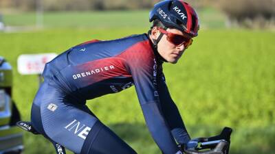 Tom Pidcock: Ineos Grenadiers rider withdraws from Strade Bianche with stomach virus