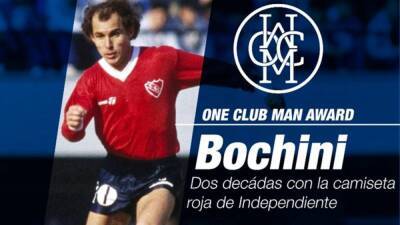 ATHLETIC | Bochini, premiado por el Athletic con el One Club Man