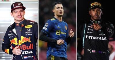 Cristiano Ronaldo - Max Verstappen - Lewis Hamilton - Fernando Alonso - Hamilton, Verstappen, Ronaldo: Which athletes earn the most per minute? - givemesport.com