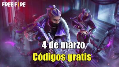 Códigos Free Fire de hoy 4 de marzo de 2022; todas las recompensas gratis - MeriStation - en.as.com