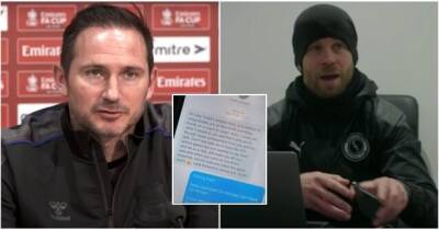 Everton: Frank Lampard's classy text to Boreham Wood manager ahead of FA Cup clash