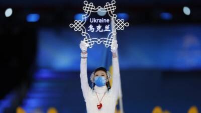 Ukrainian contingent gets warm welcome as Winter Games open in Beijing