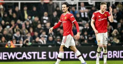 Edinson Cavani and Scott McTominay - Manchester United injury latest ahead of Man City clash