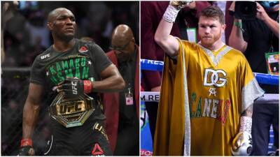 Leon Edwards - Tyron Woodley - Canelo Alvarez - Saul Alvarez - Saul 'Canelo' Alvarez: Kamaru Usman again calls for sensational boxing match - givemesport.com - Usa - Mexico - county Day - Nigeria - county Independence